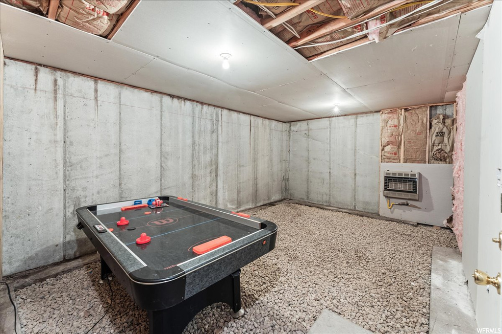 View of rec room