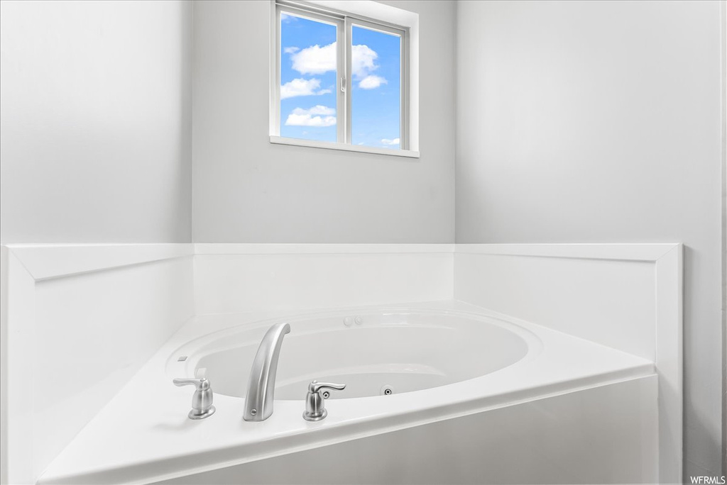 Bathroom featuring a bath