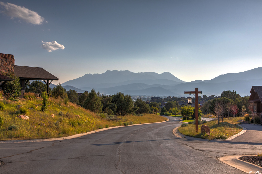 View of mountain view