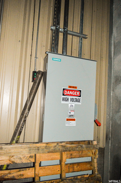View of utility room