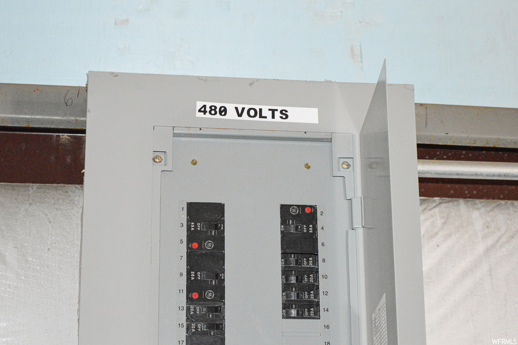 View of utility room