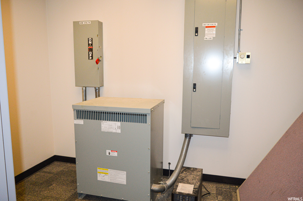 View of utility room
