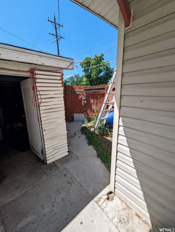View of shed / structure