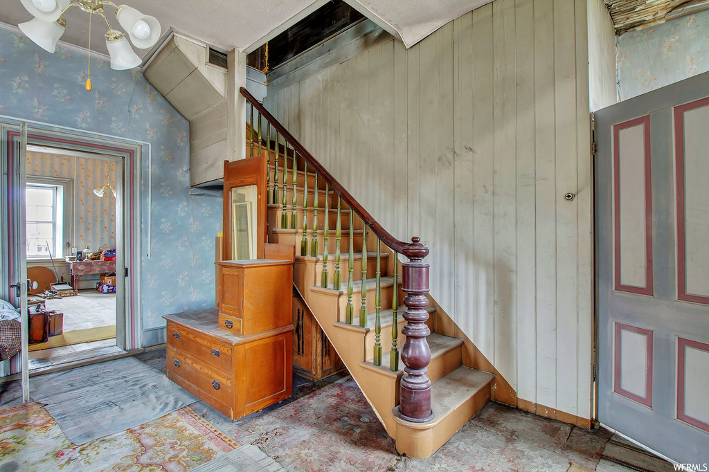 View of staircase