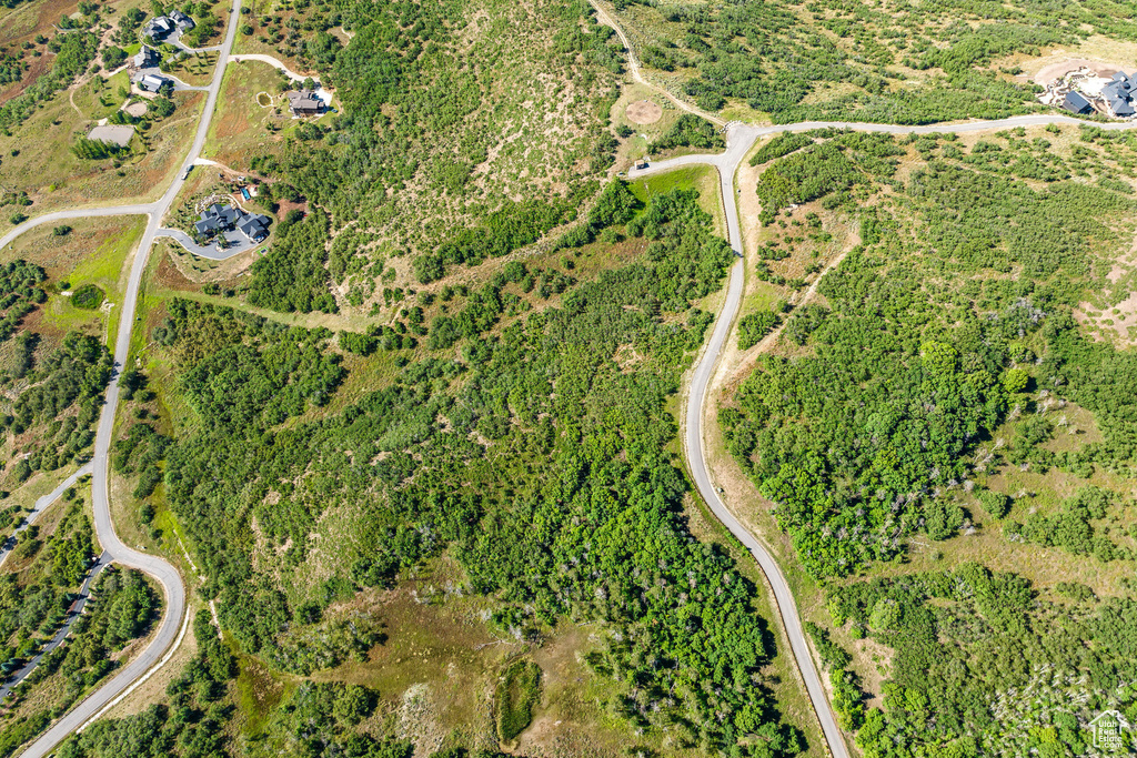 Aerial view of property and surrounding area