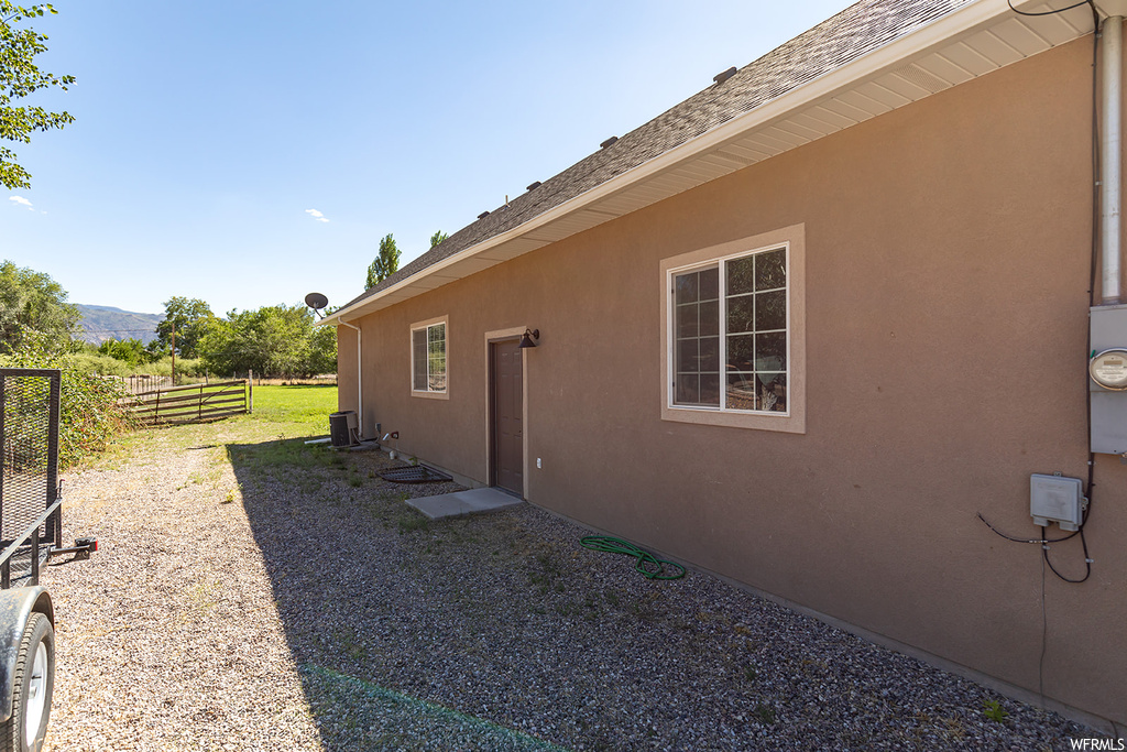 View of side of home