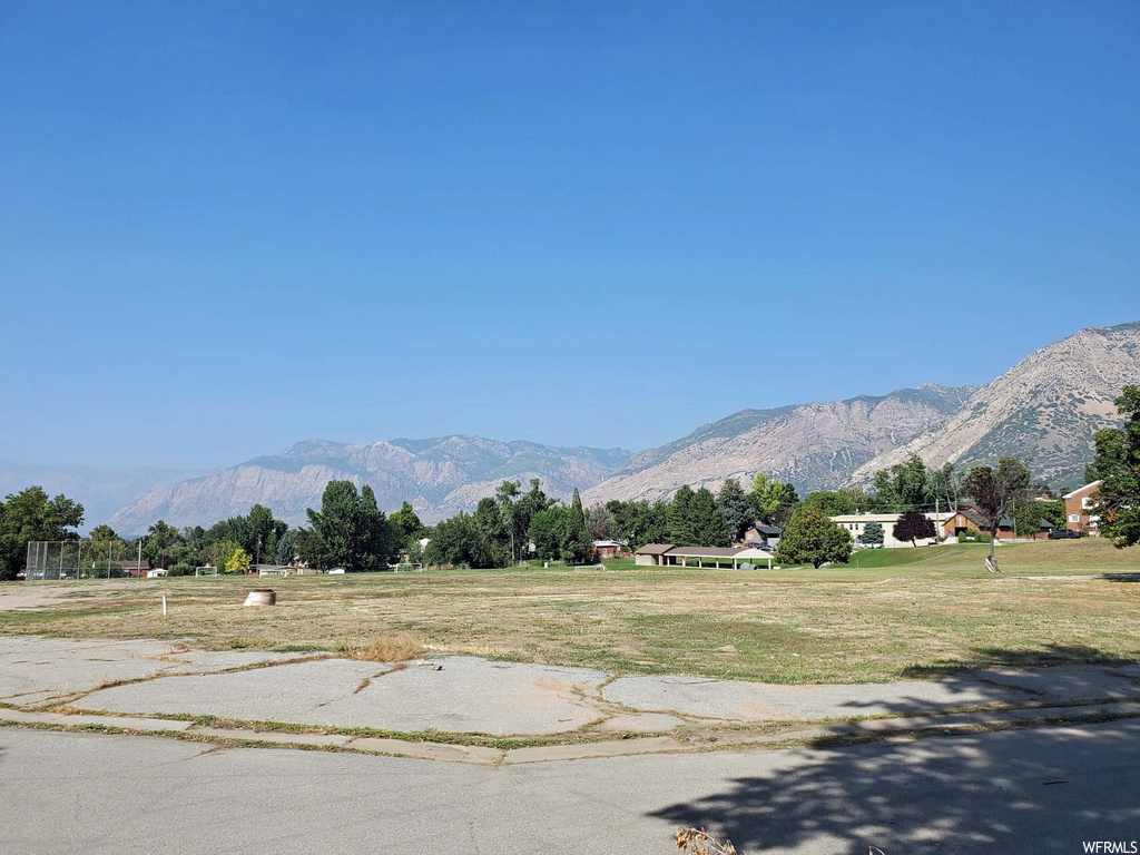 View of mountain view