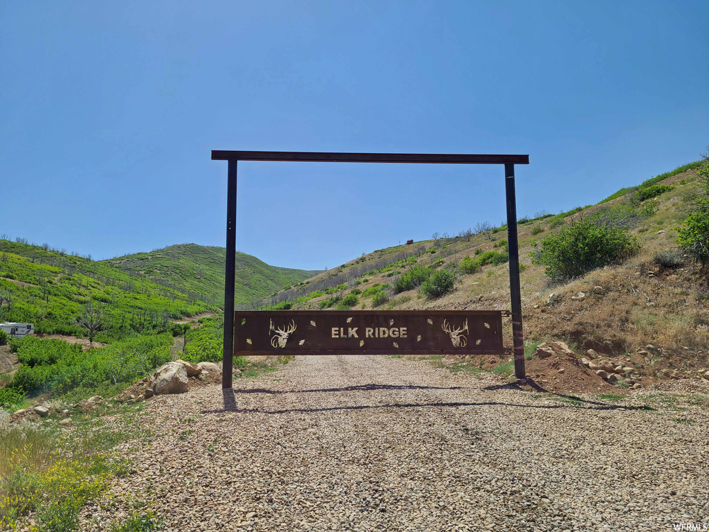 View of mountain view