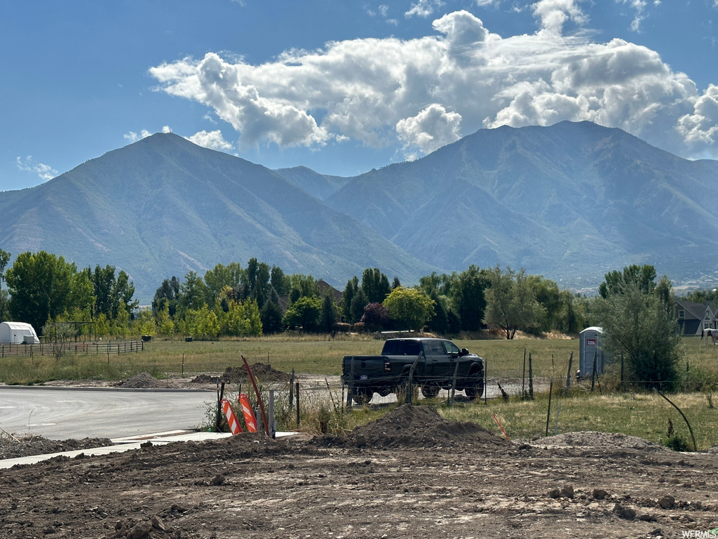 View of property view of mountains