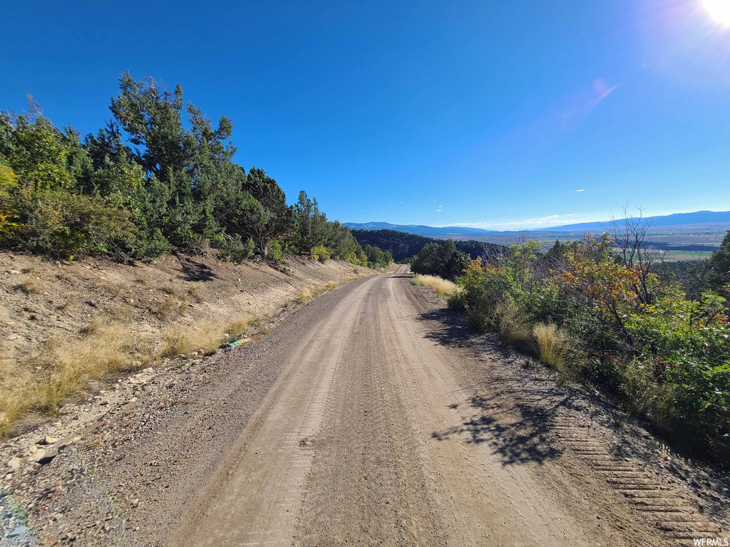 View of road featuring a rural view