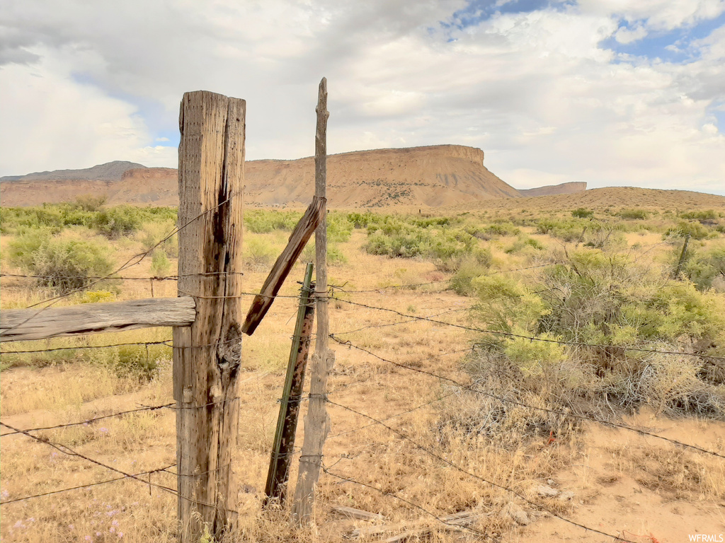 Property view of mountains featuring a rural view