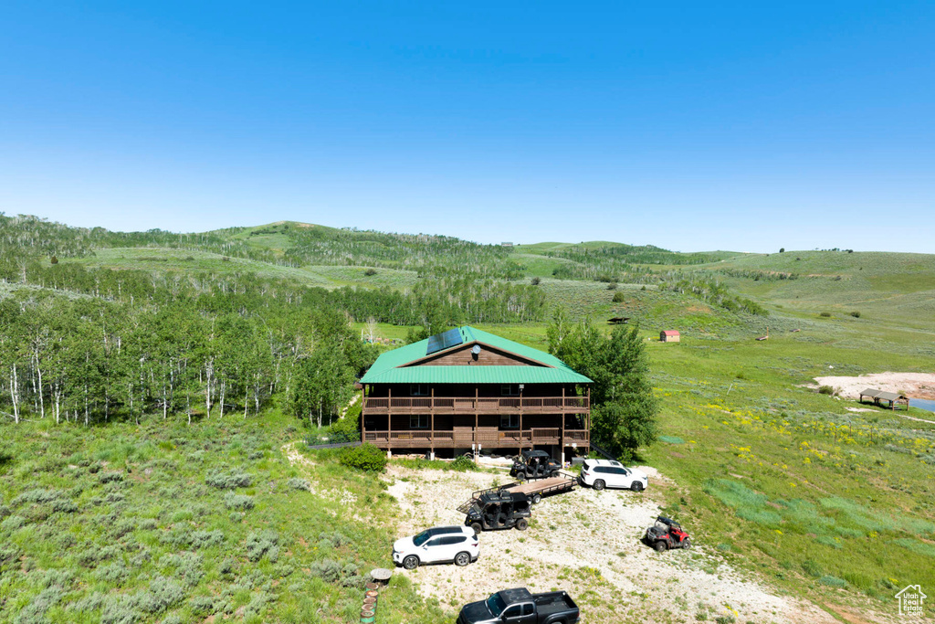 Drone / aerial view featuring a rural view