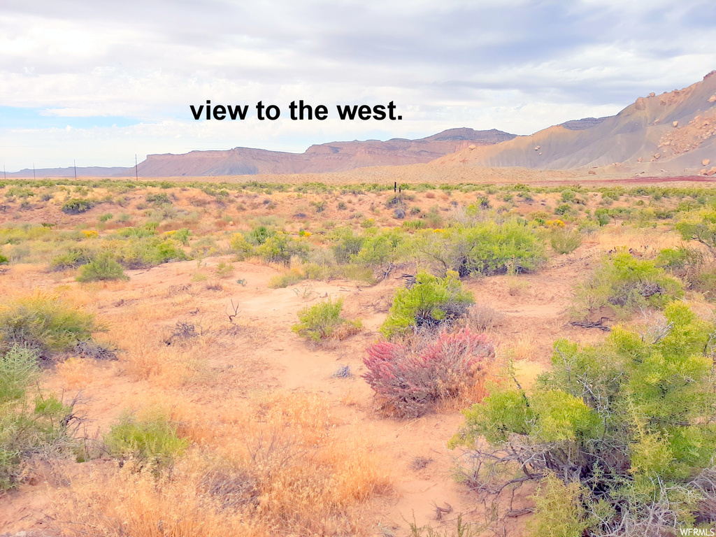 View of mountain view