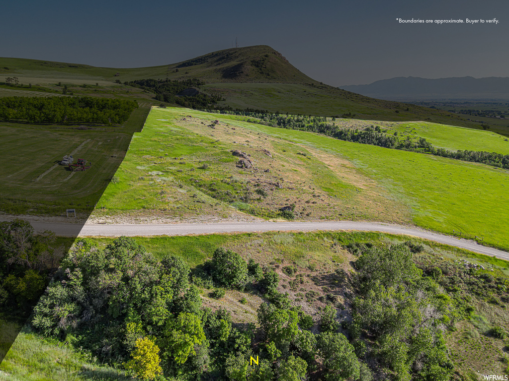 View of mountain view