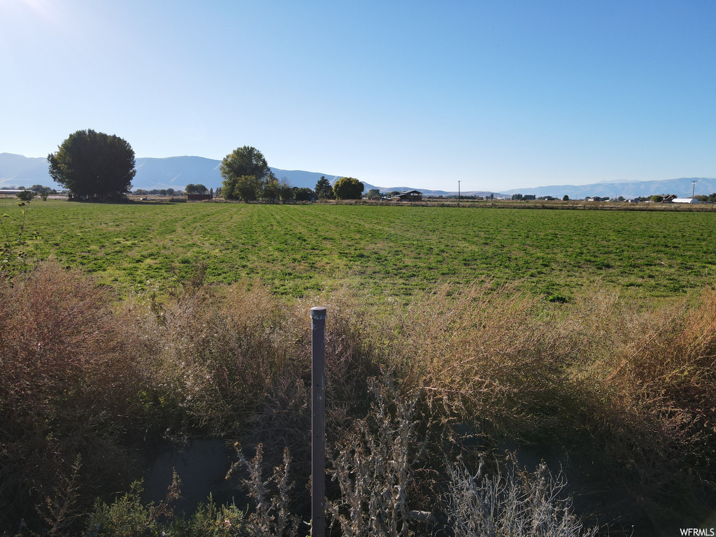 View of nature with a rural view and a mountain view