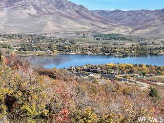 Property view of water featuring a mountain view