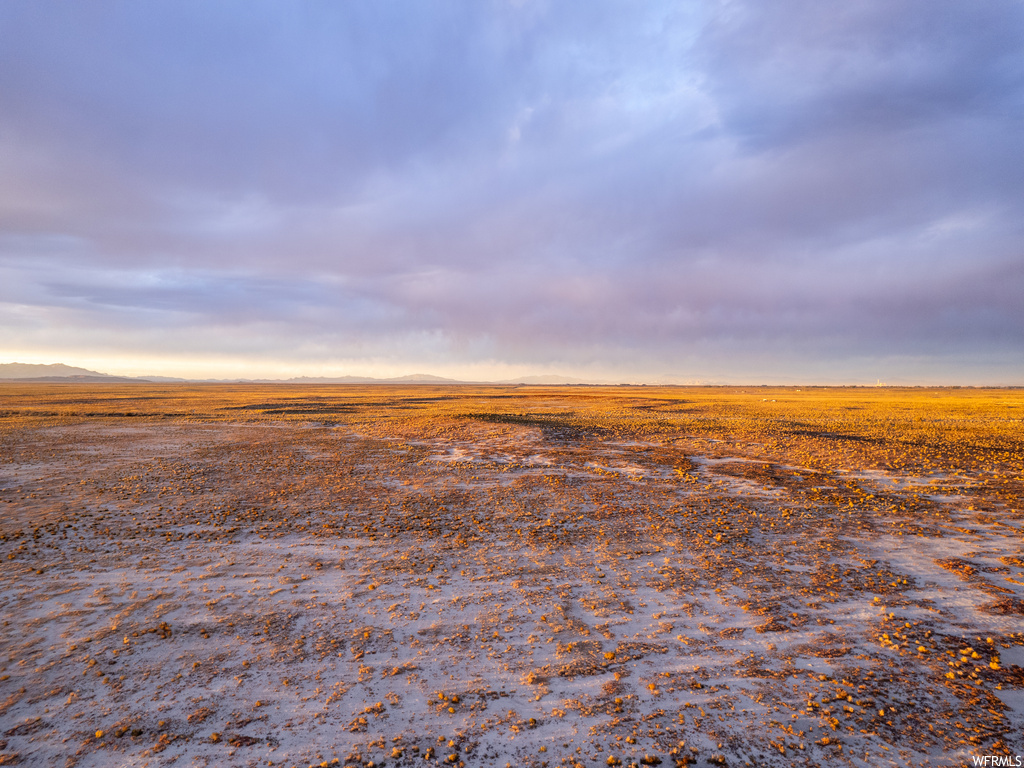 Nature at dusk with a rural view