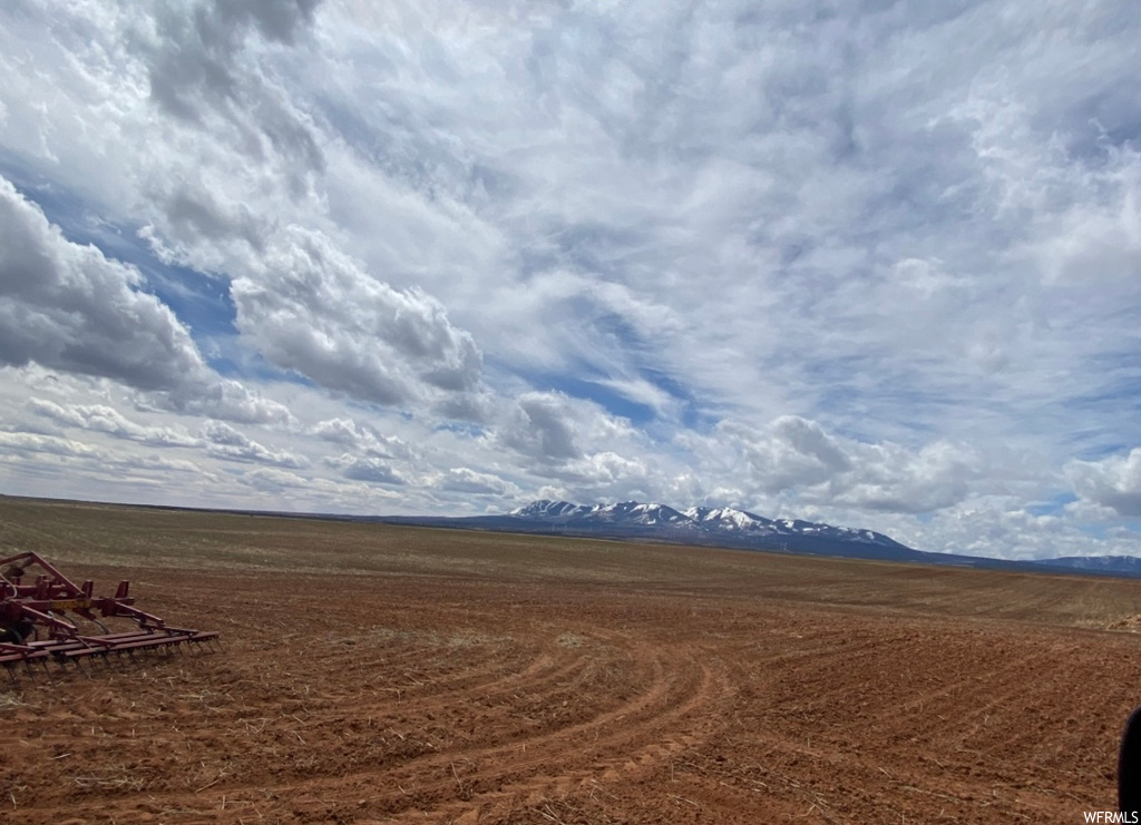 View of mountain feature featuring a rural view