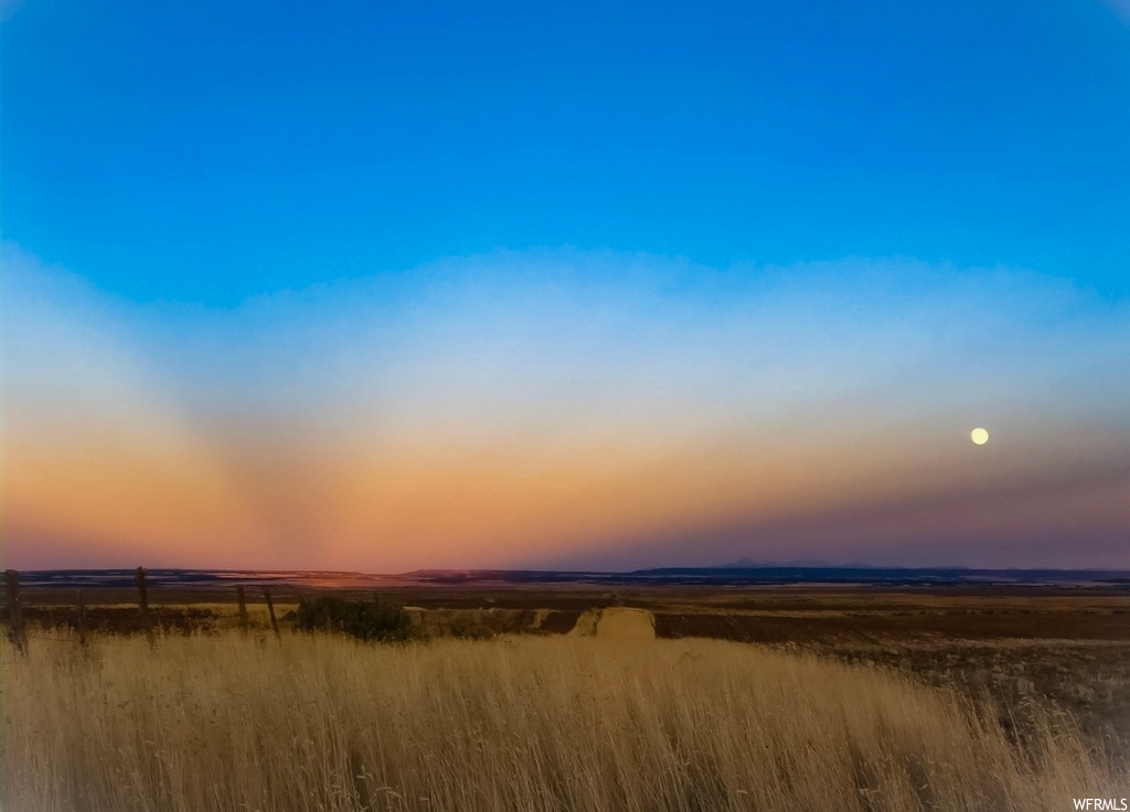 View of nature at dusk