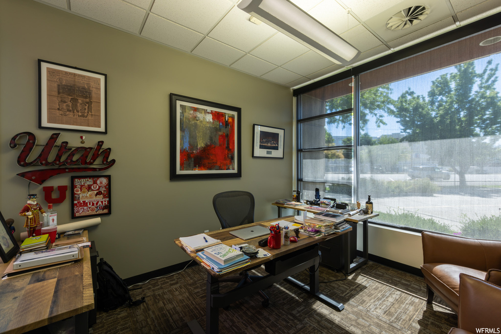 View of office space