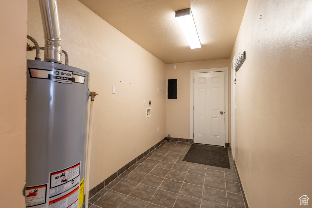 Utilities with gas water heater