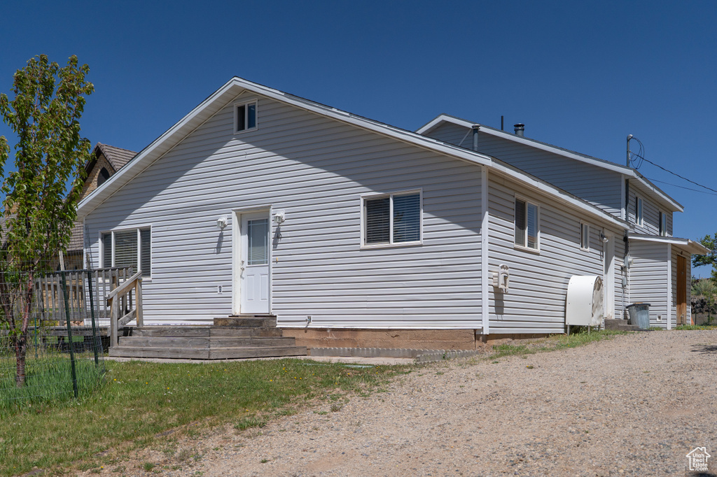 View of front of house