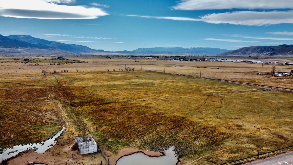 View of mountain feature featuring a rural view