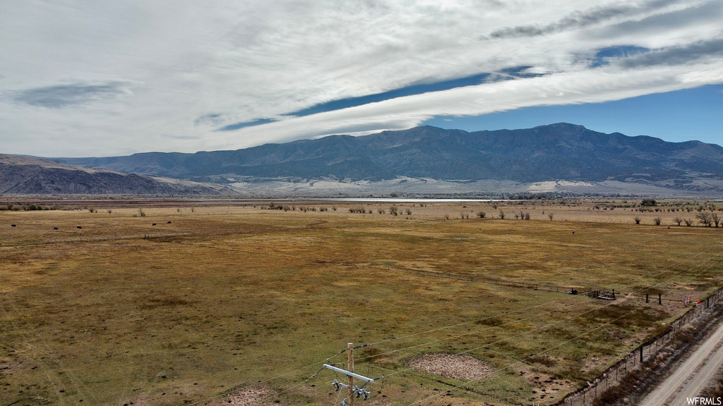 Property view of mountains featuring a rural view