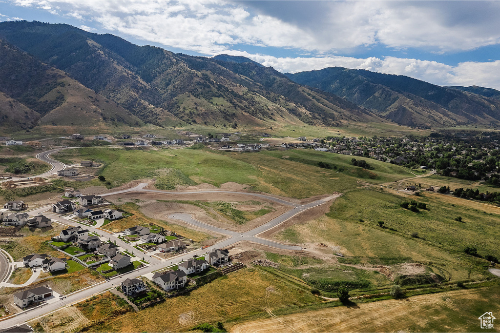 View of mountain feature featuring a rural view