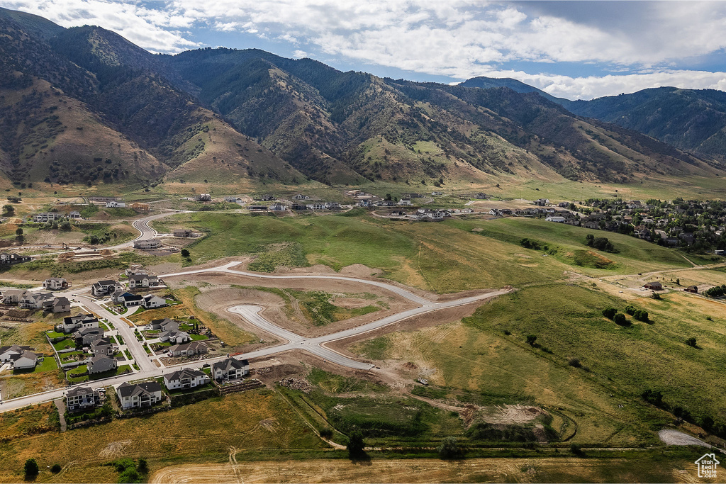 Mountain view with a rural view