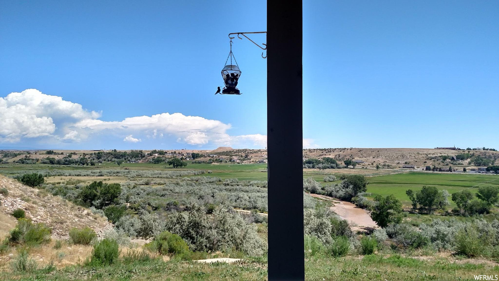 Exterior space with a rural view