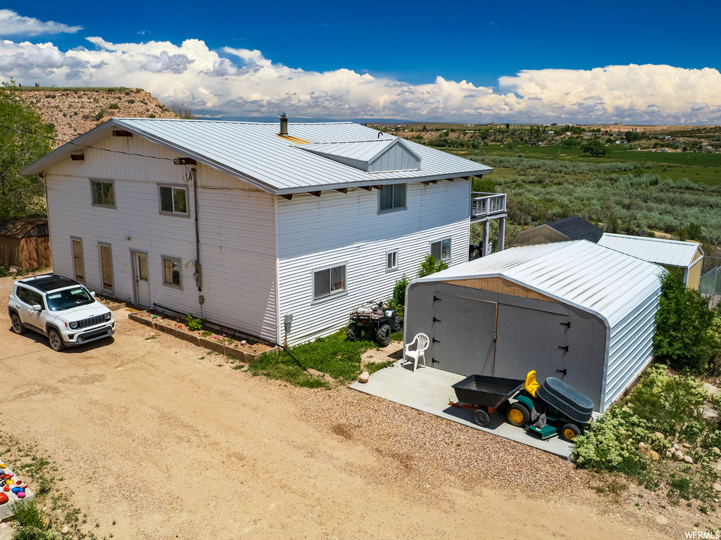 View of aerial view