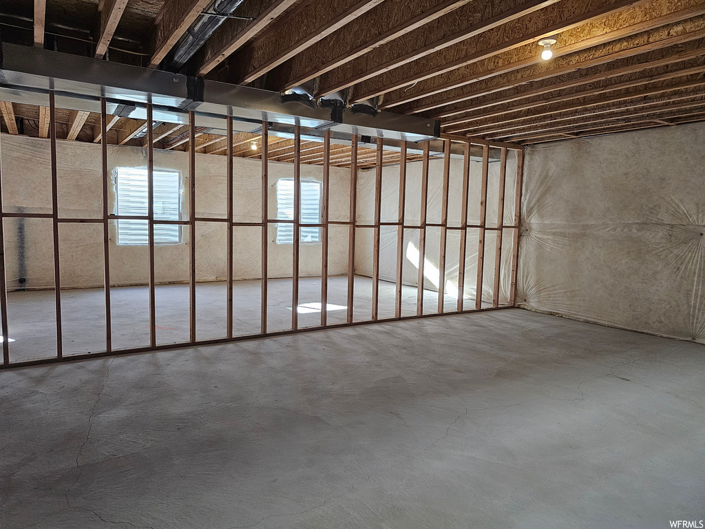 View of basement