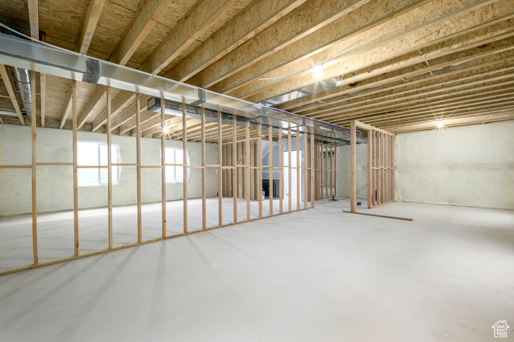 View of basement