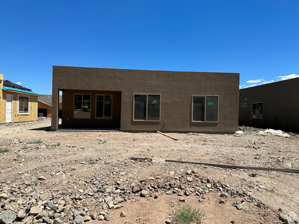 View of rear view of house