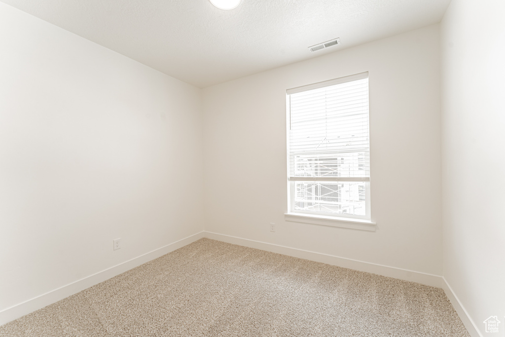 Unfurnished room with plenty of natural light and carpet flooring