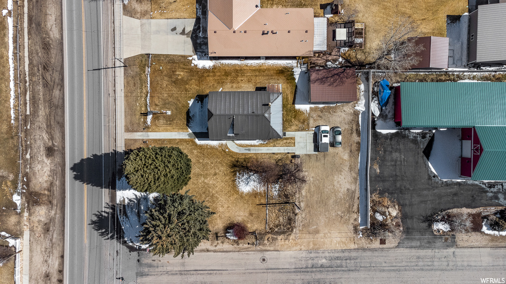 View of birds eye view of property