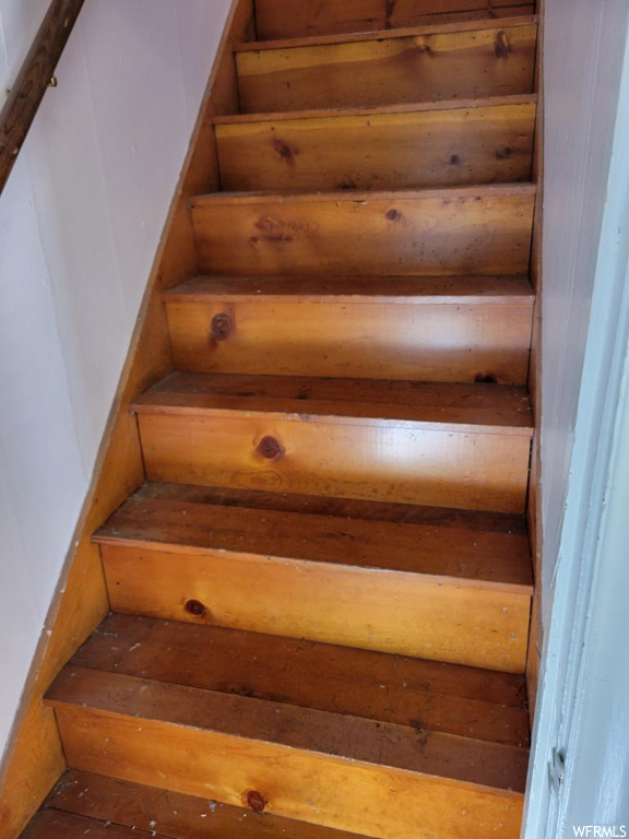 View of stairs
