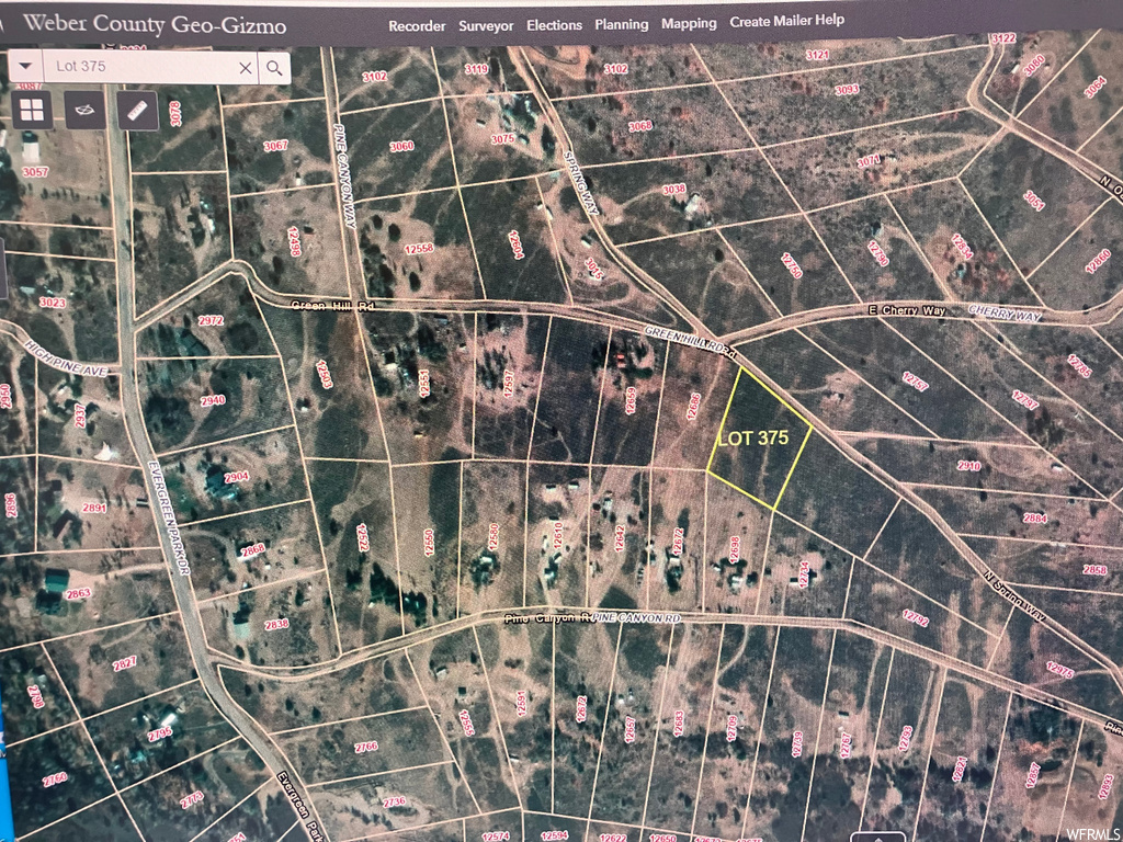 Map location