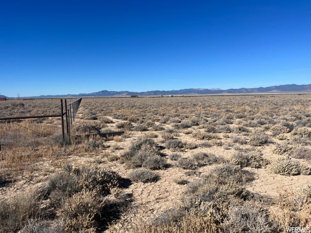 View of mountain feature with a rural view