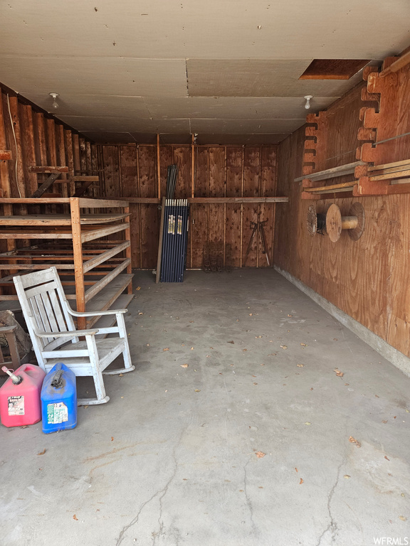 View of basement