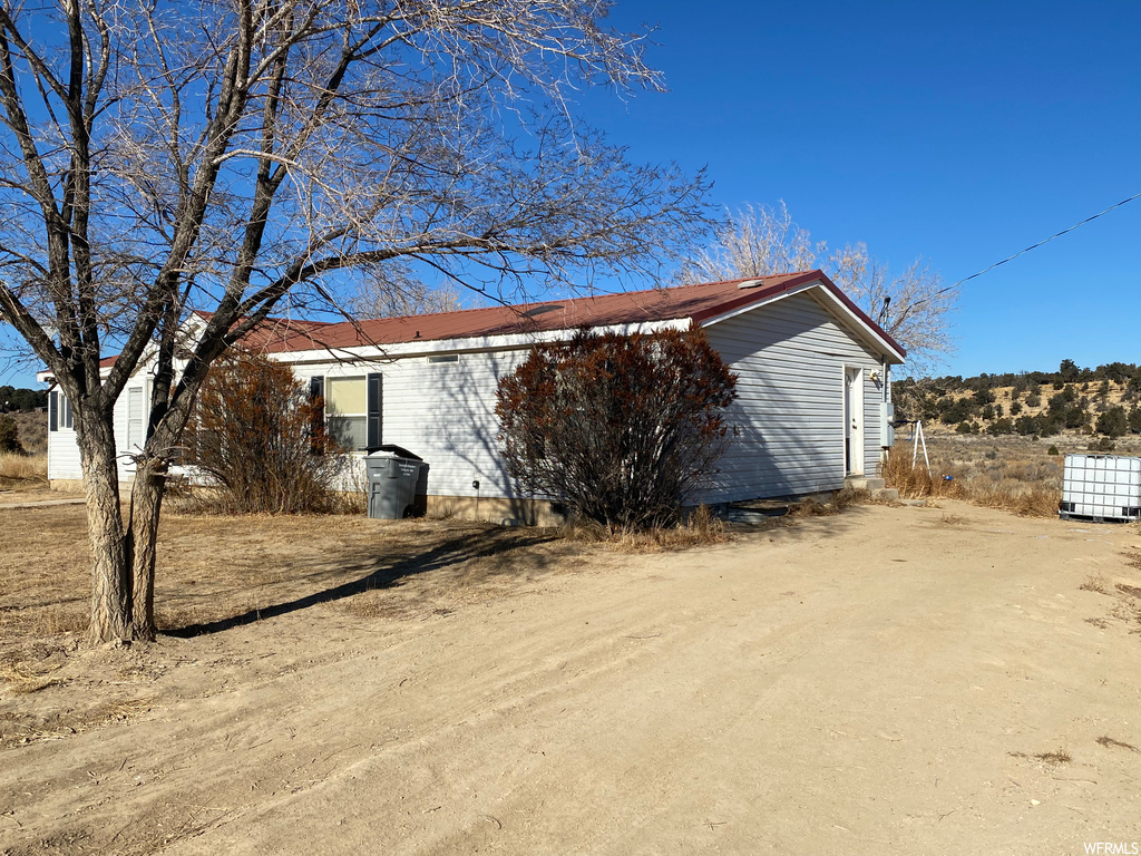 View of property exterior