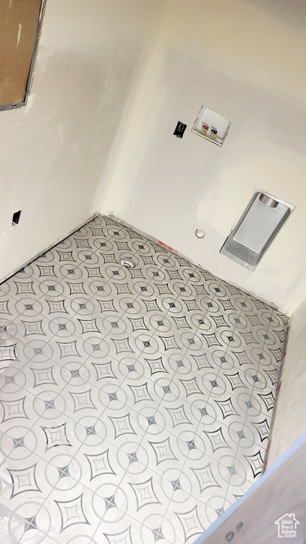 Room details with light tile floors