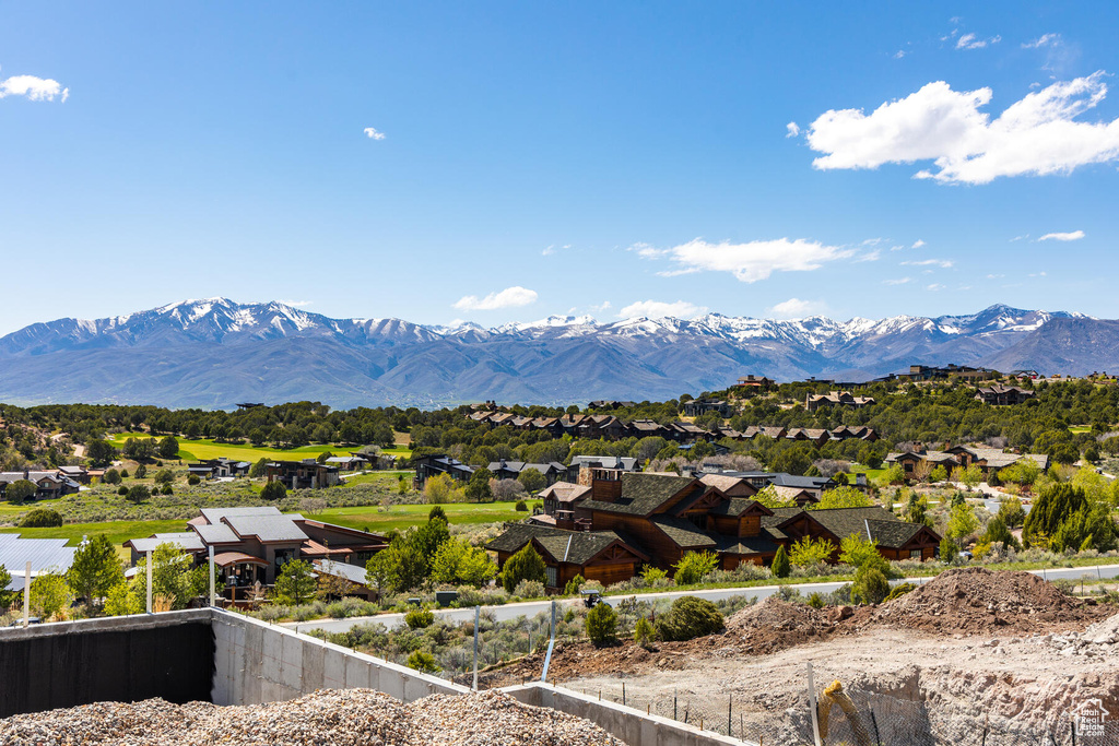 View of property view of mountains