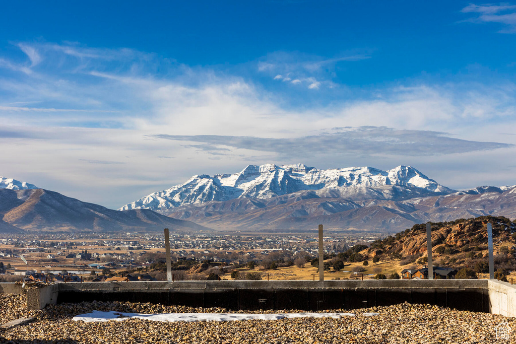 View of property view of mountains