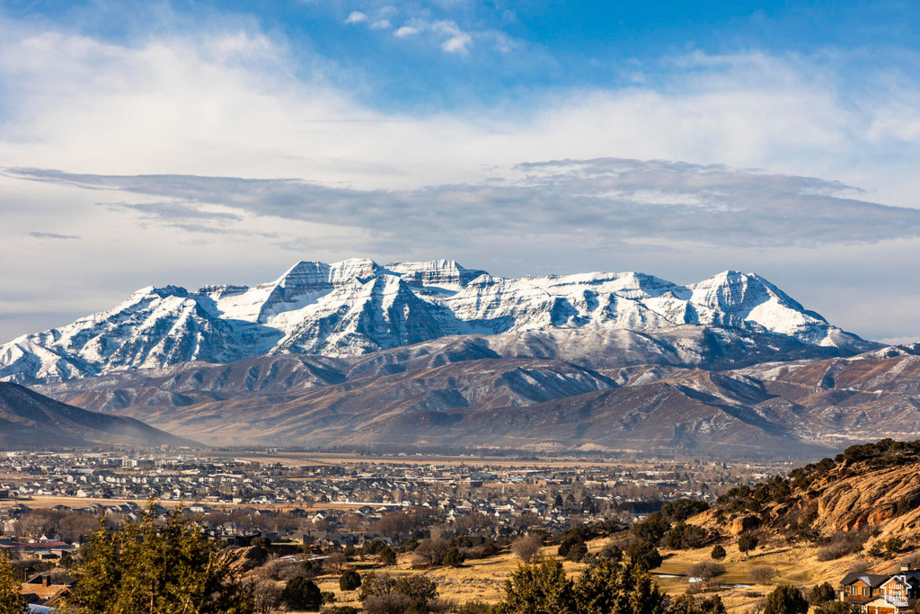 View of mountain backdrop