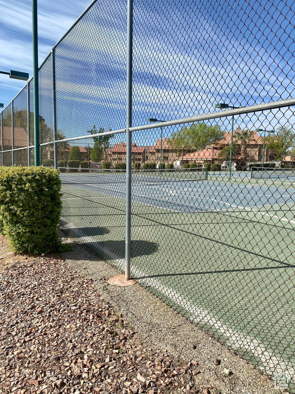 View of sport court