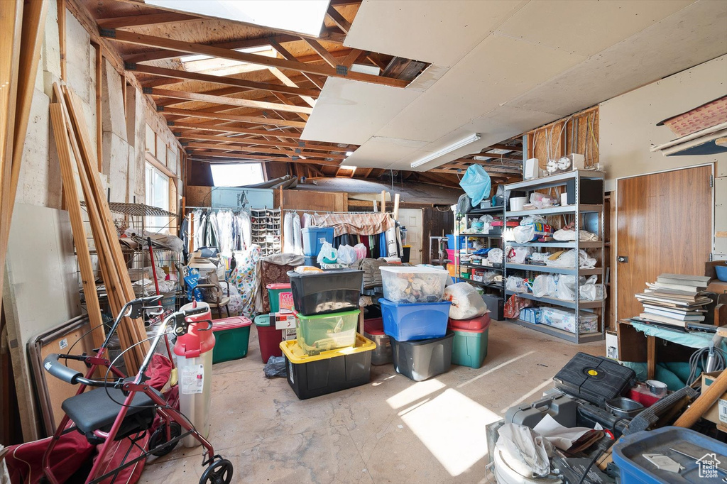 View of basement