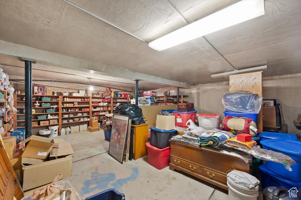 View of basement