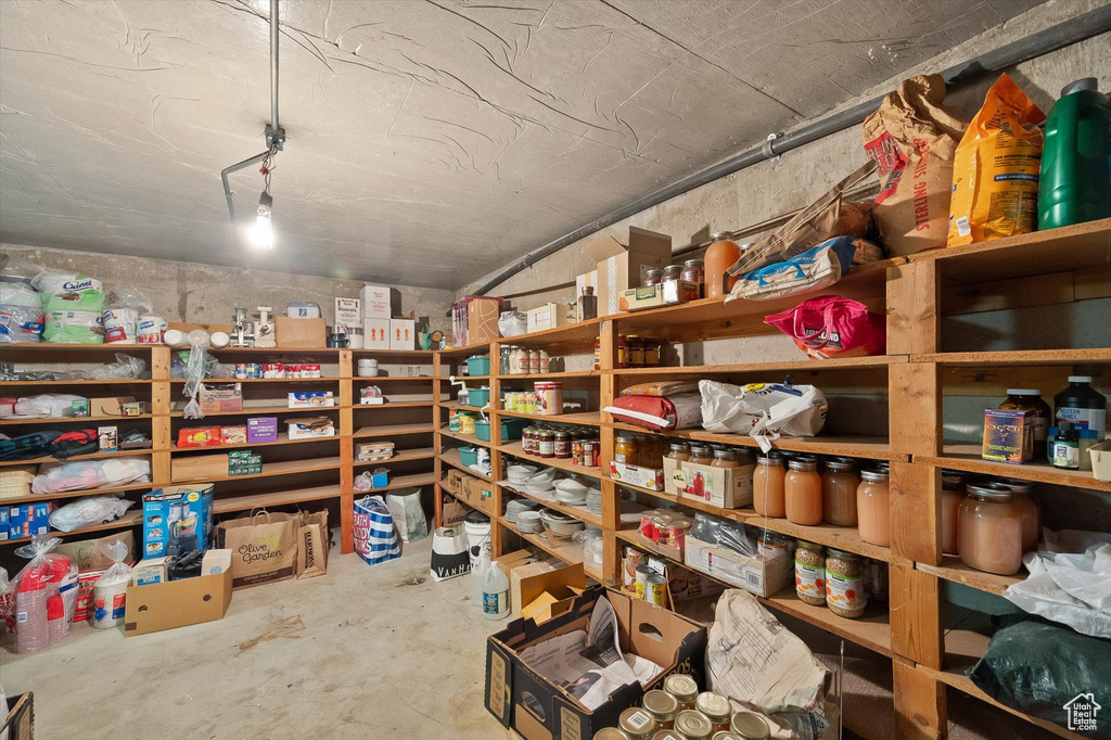 View of storage area